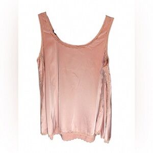 POL Blush Pink Lace Camisole Top